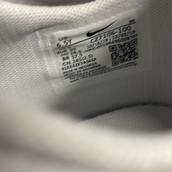 Nike Blazer Low 6.5 Y. Women 8 red white new - Picture 3 of 9